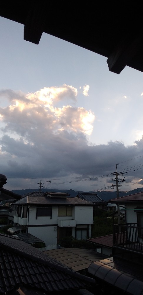 8/3　　夕空