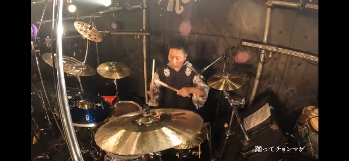 ライブでの一枚です🥁😍👍