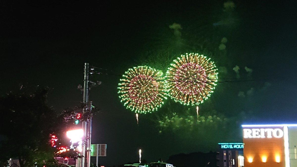 宇都宮の花火①