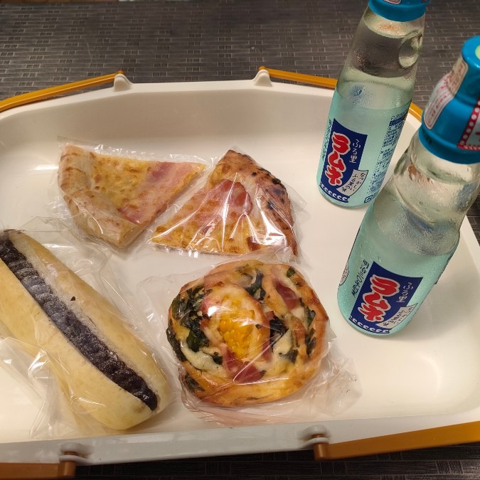 花の海でランチ