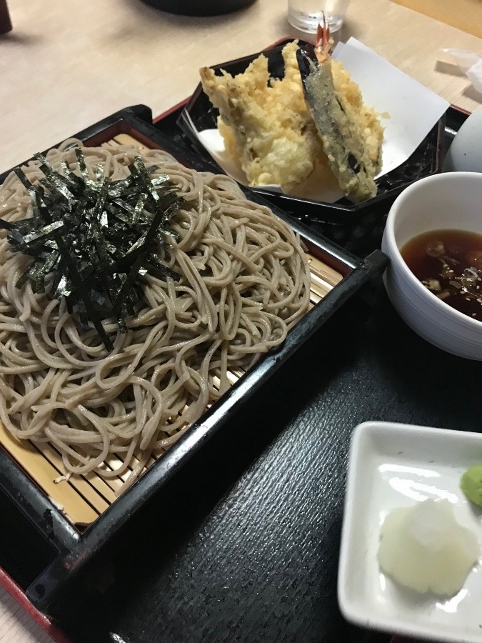 久しぶりのお蕎麦