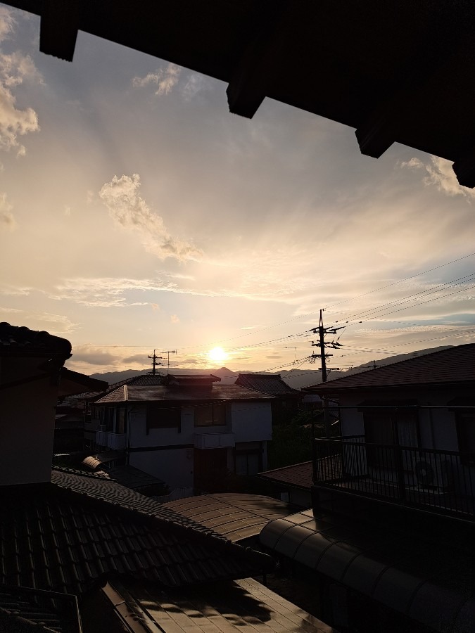 8/14　夕空