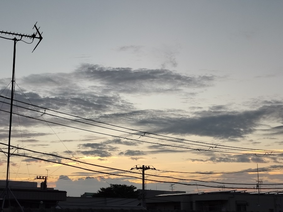 8月23日 陽が暮れます