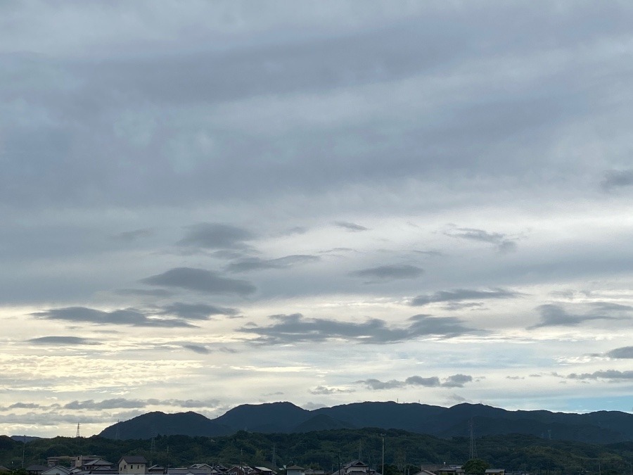 今朝の空　８／17