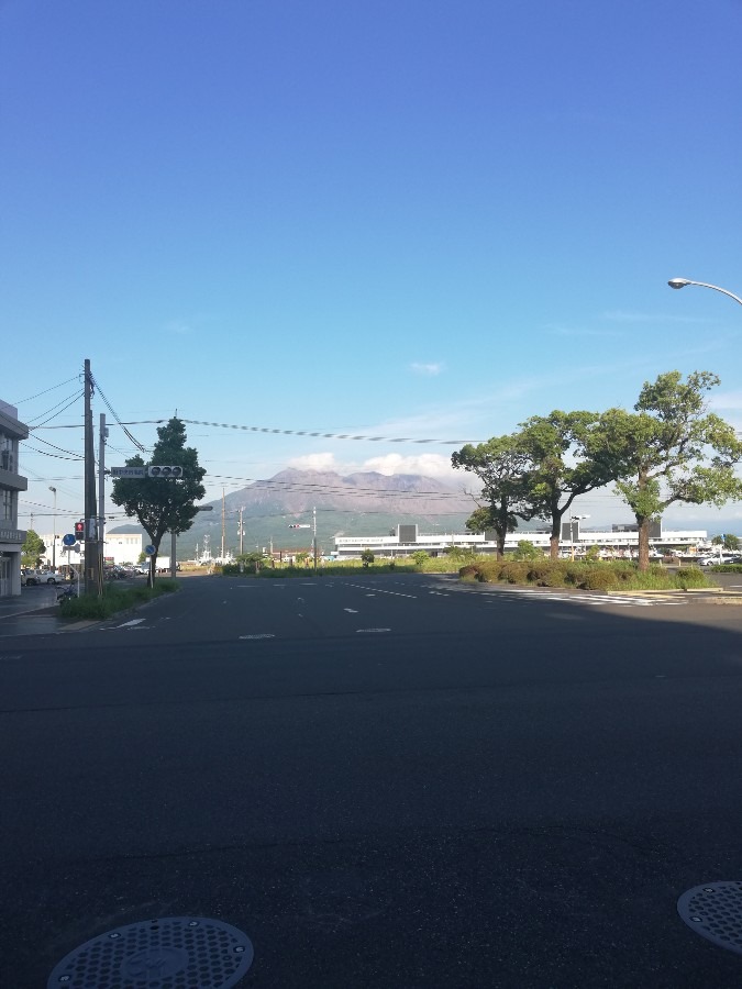 桜島!⛰️