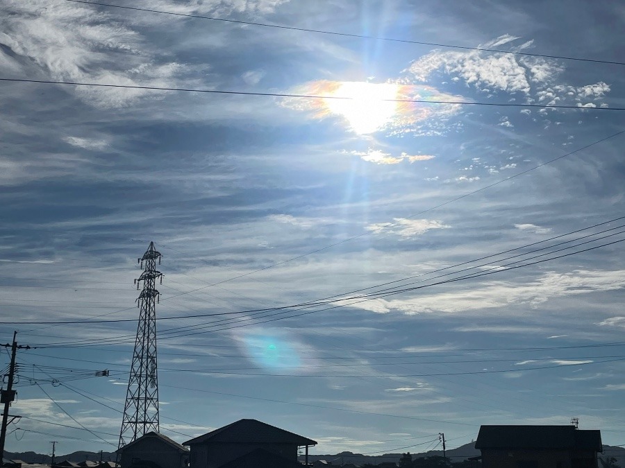 朝の空