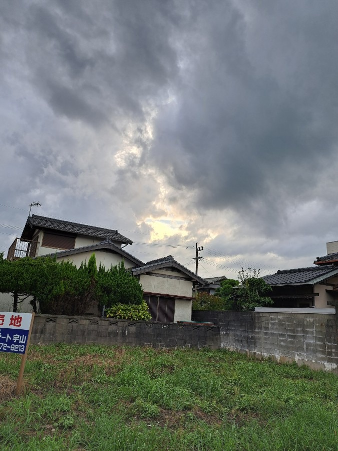 8/19　夕空