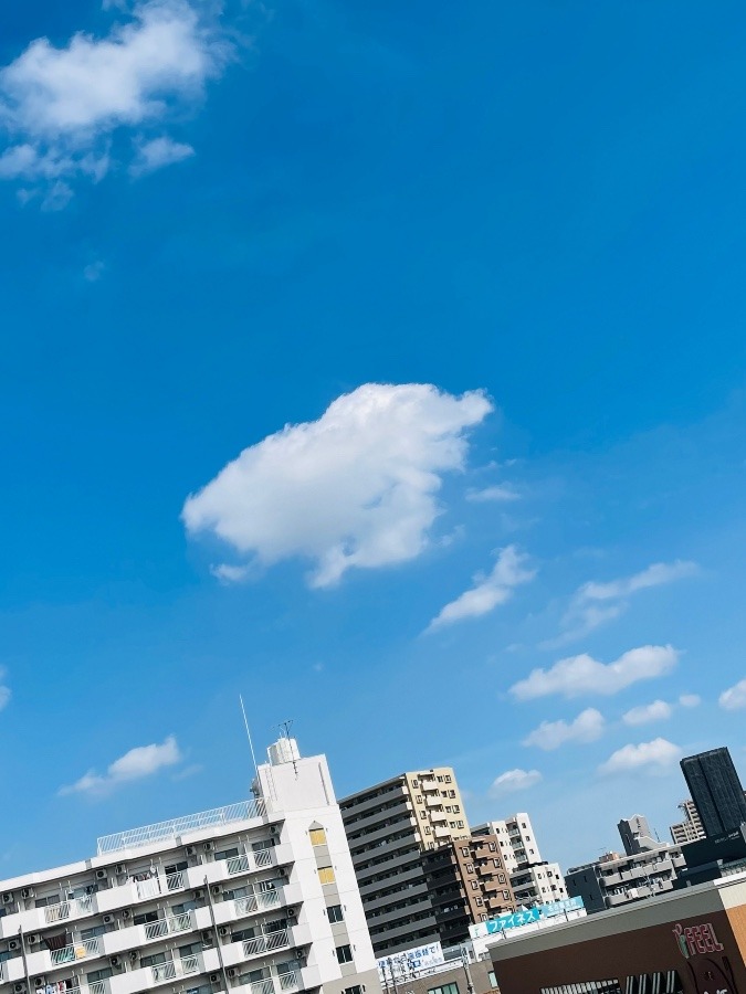 ハート雲がやってくる！