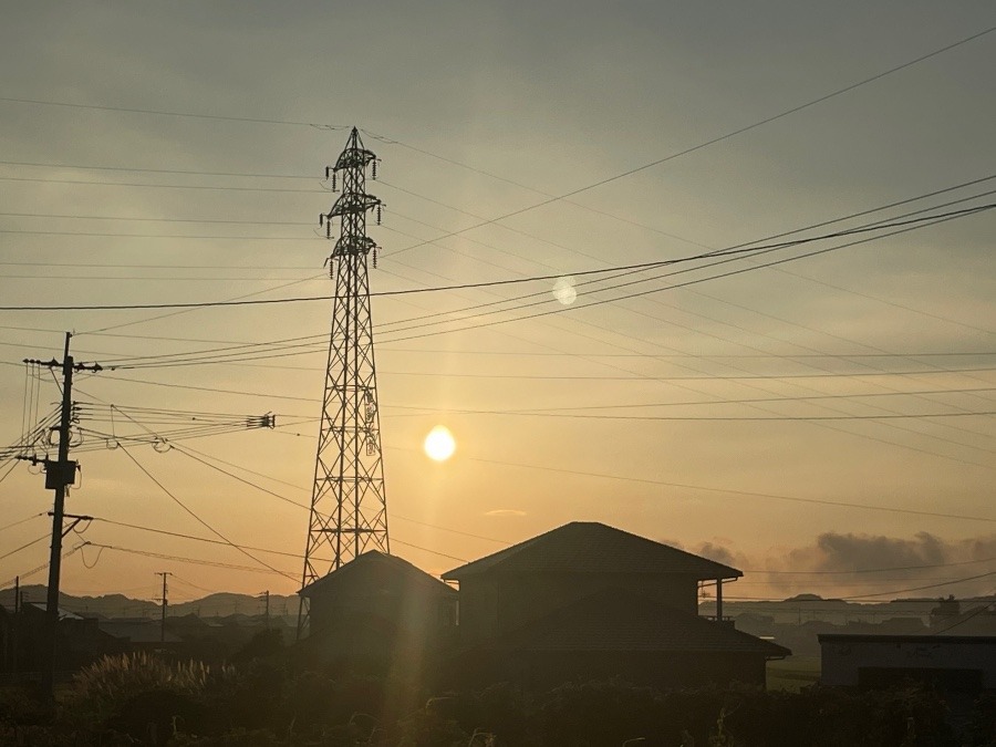 今朝の空