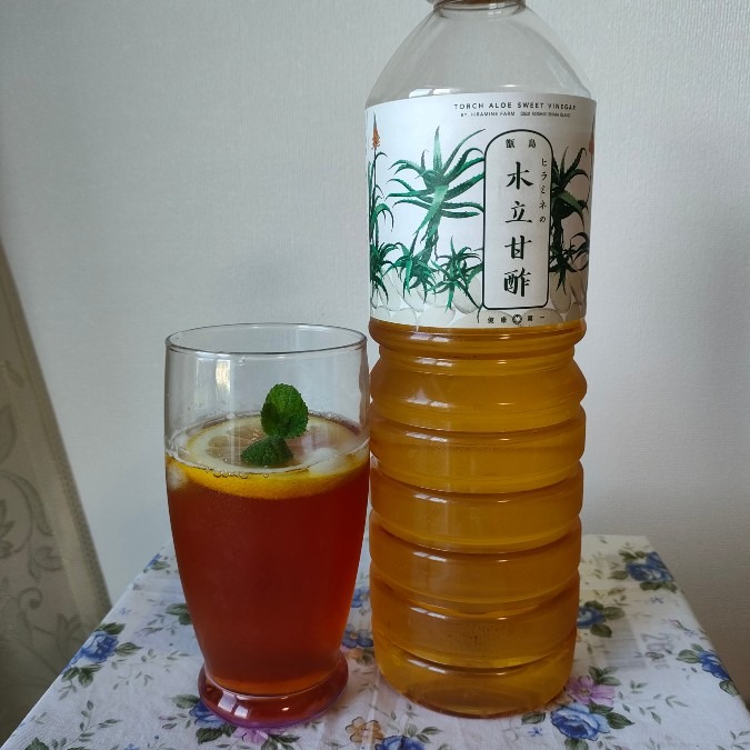 木立甘酢のティーソーダレシピ