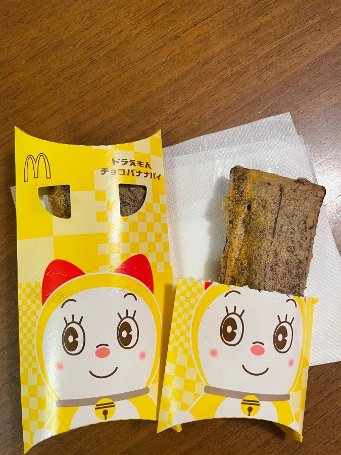 ドラえもん　チョコバナナパイ♪