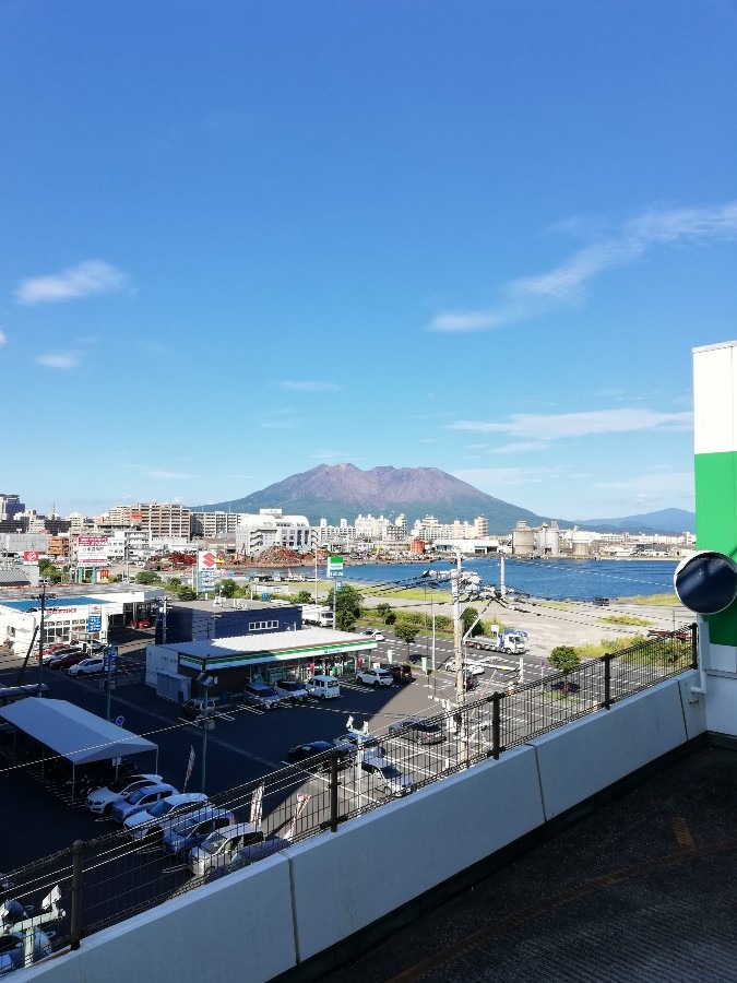 今日の桜島⛰️