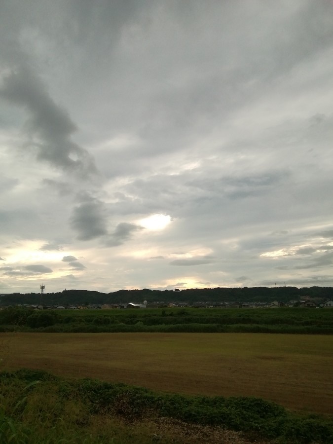 今朝の空