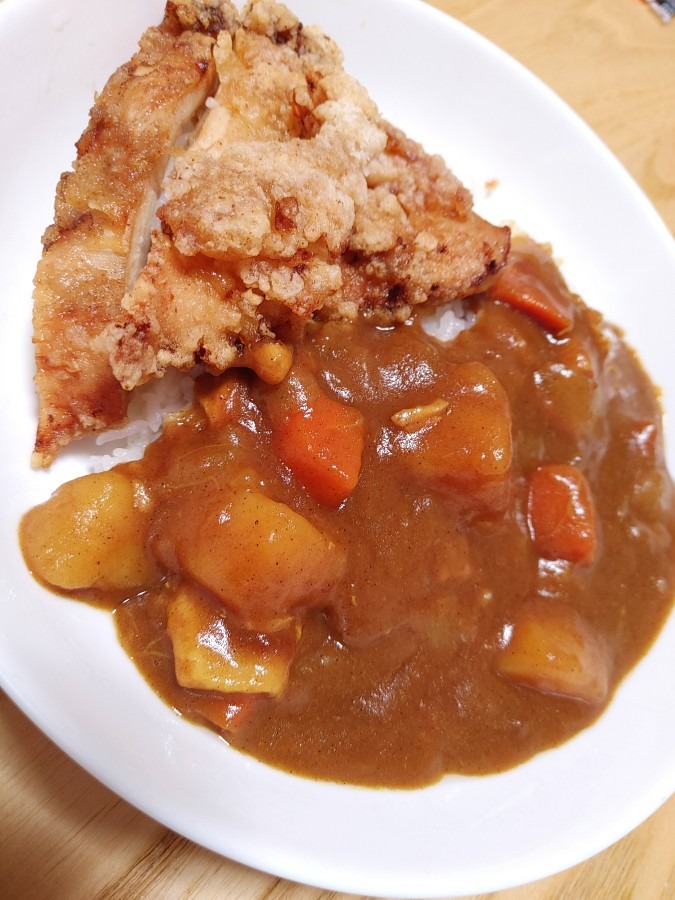 今夜はチキン🍗カレー🍛😊🍴