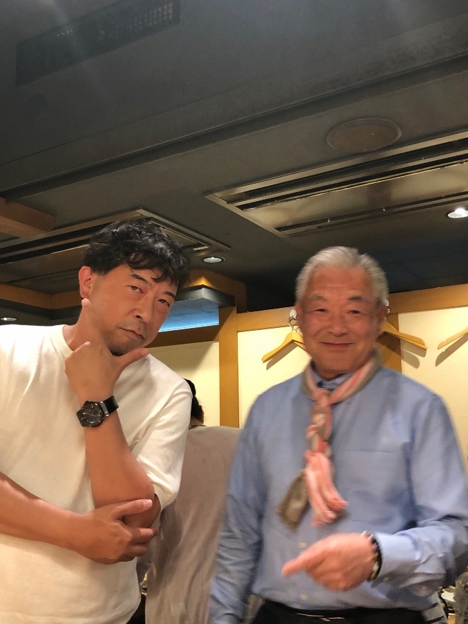 山之内CEOと関東ブロック長　田中秀穂さん