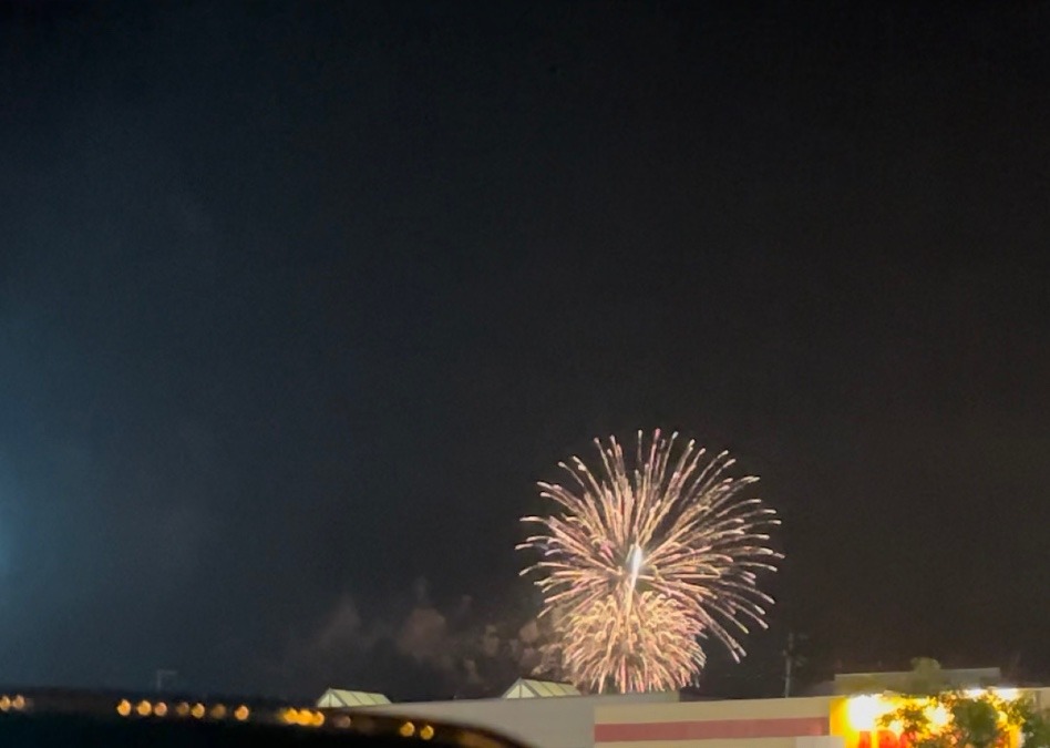 上がった(*⁰▿⁰*)🎆