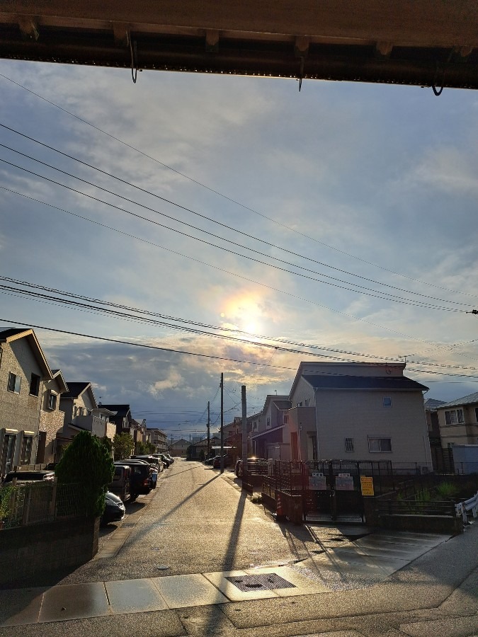 8/21　今朝の空