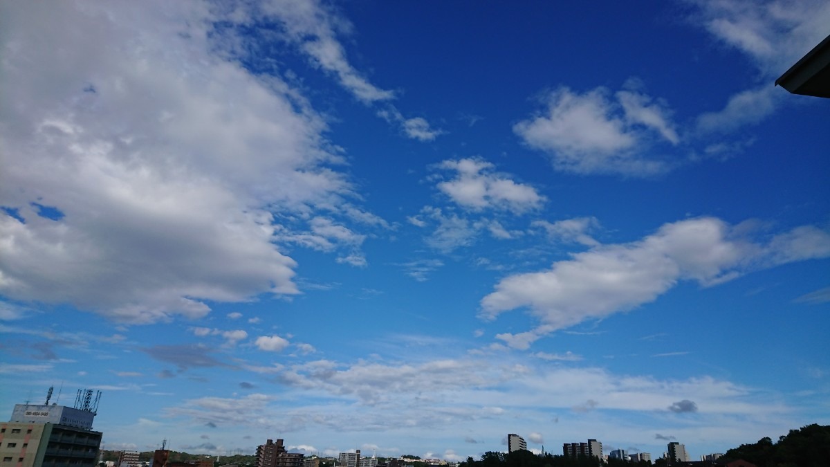 今の空 がステキ✨