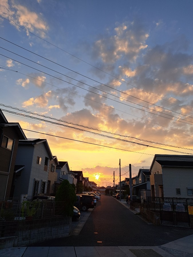 8/13 　今朝の空