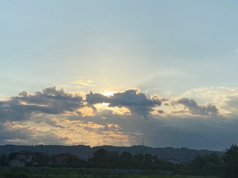 今朝の空　８／7