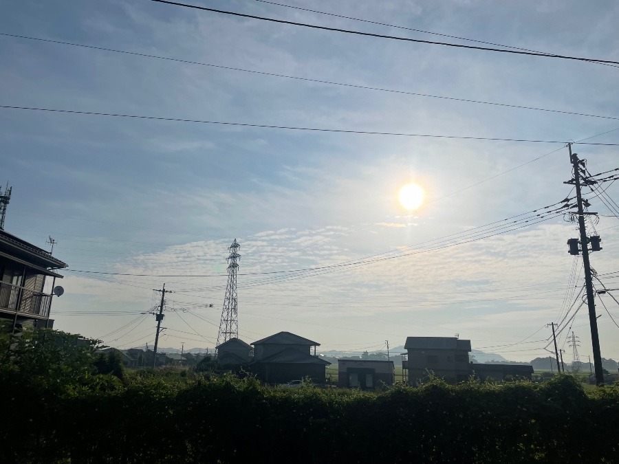 朝の空