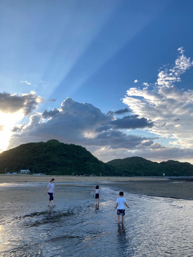 地元の海