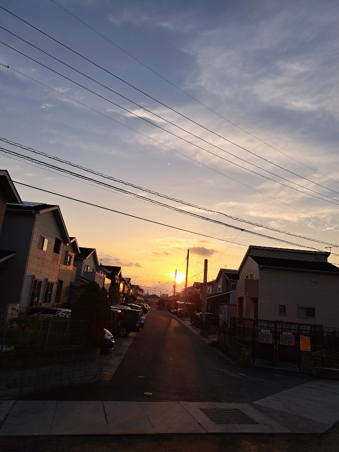 8/27　今朝の空