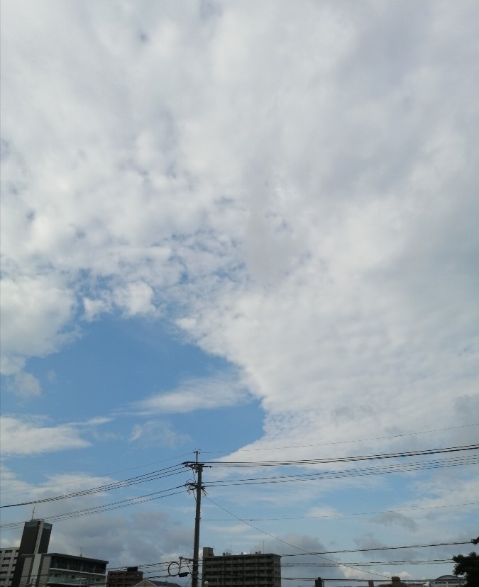 今日の空－8月14日