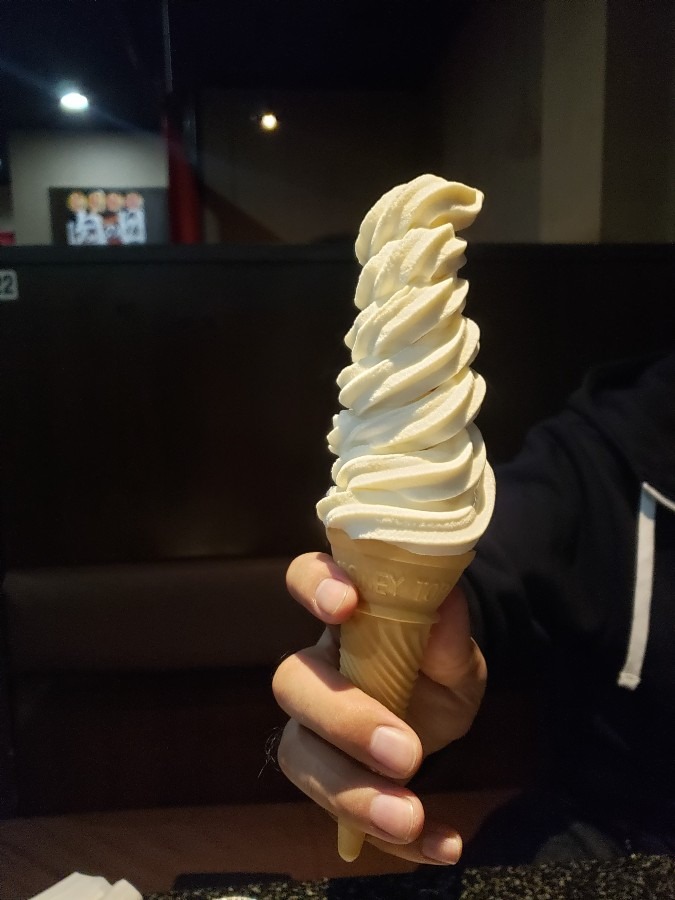 あみやき亭のソフトクリーム🍦