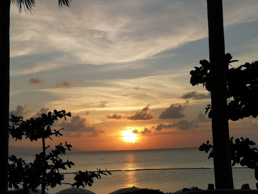 今空✨午後７時　石垣島