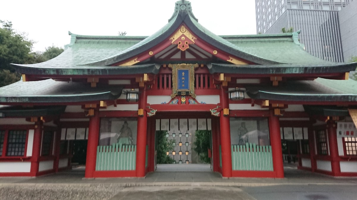 都会の神社