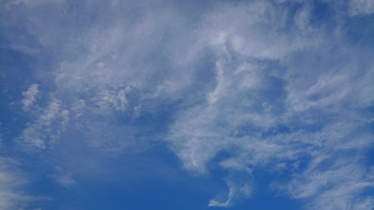 8/14 17時過ぎの空