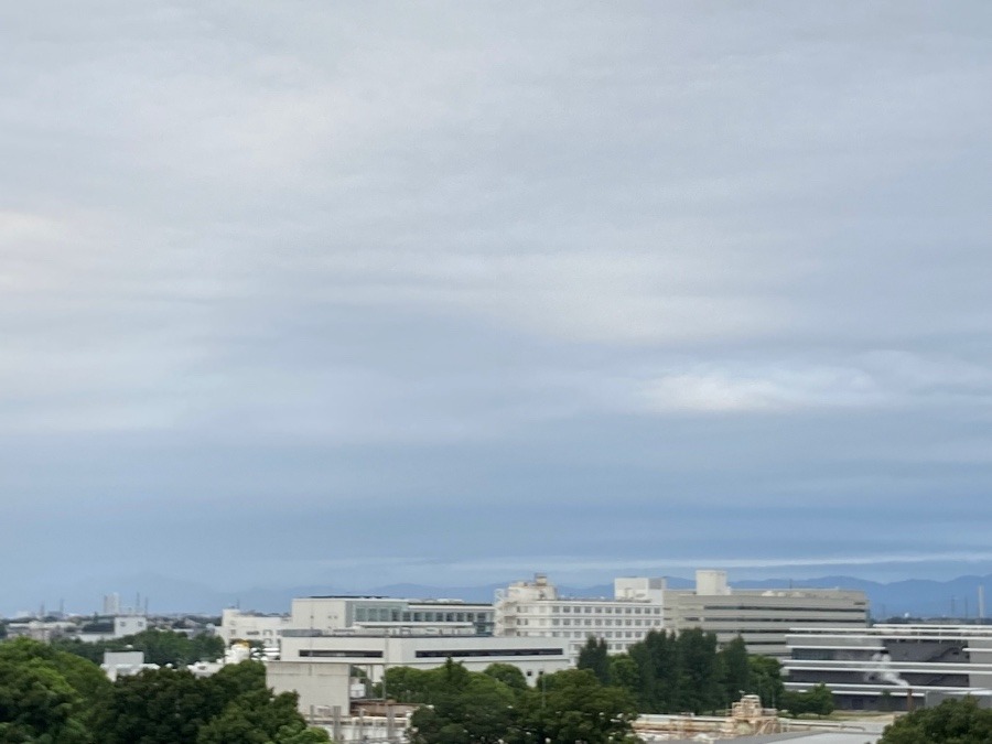 今朝の富士山