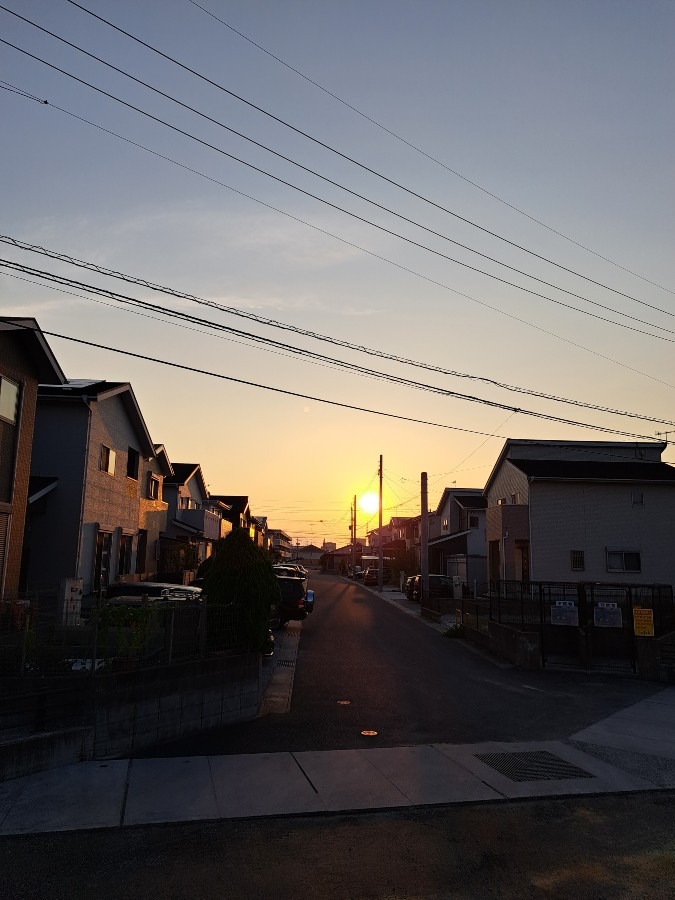 8/29　今朝の空