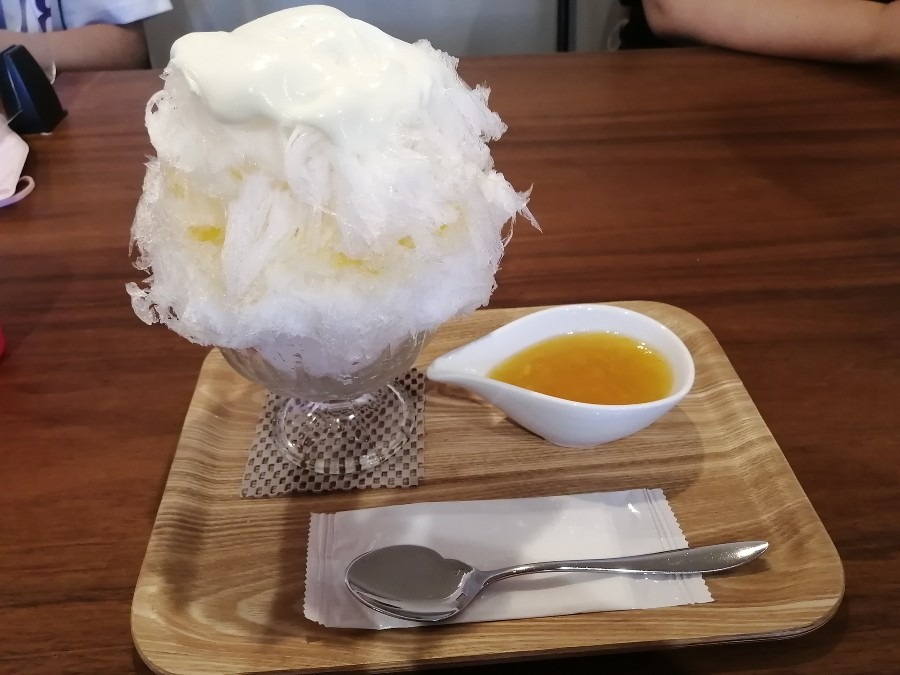 天然水のかき氷🍧