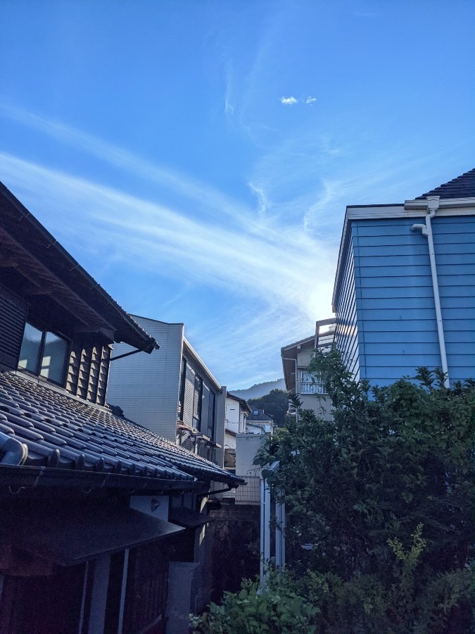 秋を感じる空２