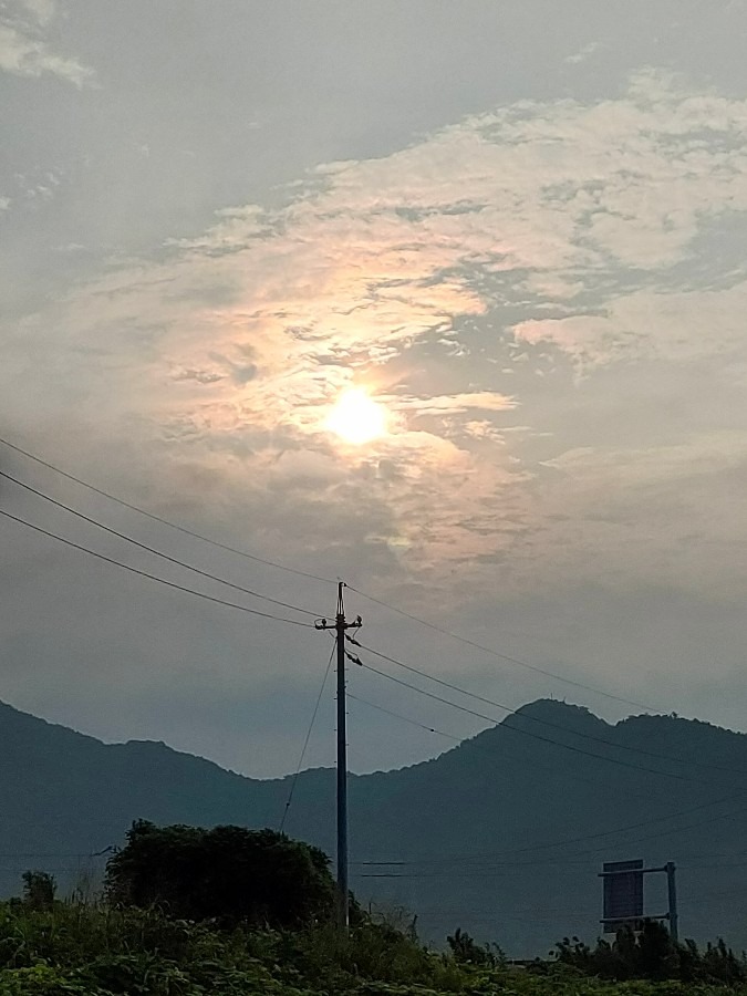 ７時の朝空