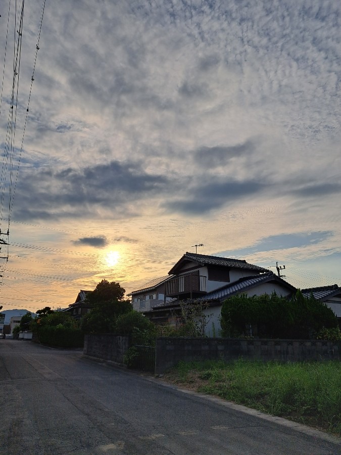 8/27　夕空