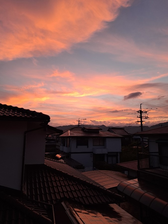 夕焼け 　3