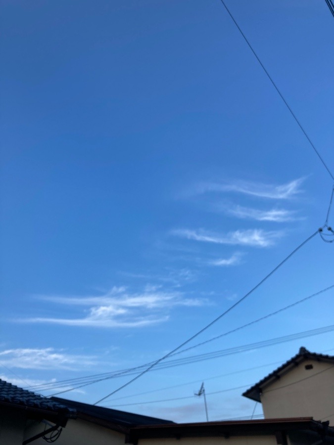 昨日の18時の空