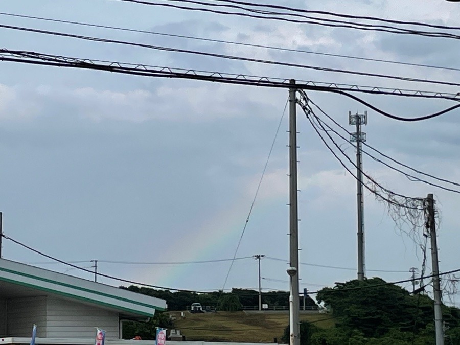 やっぱりあった！虹🌈