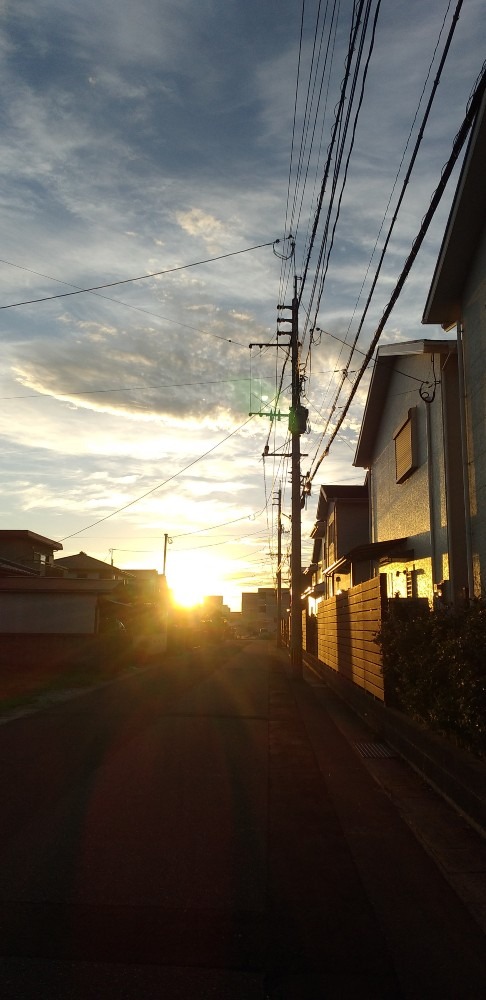 8/4　今朝の空