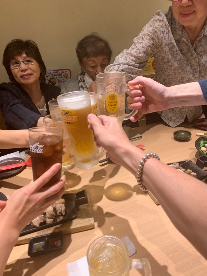 乾杯❗️今日もありがとう❗️