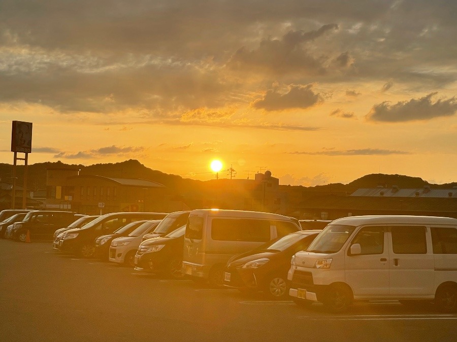 夕方の空　19時頃