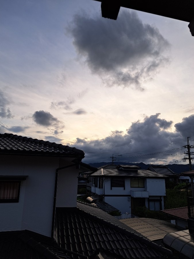 8/15　夕空