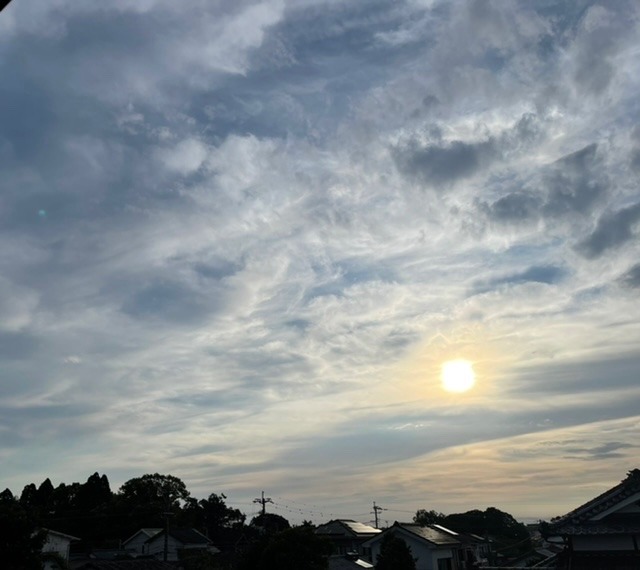 2022/08/26 朝の空