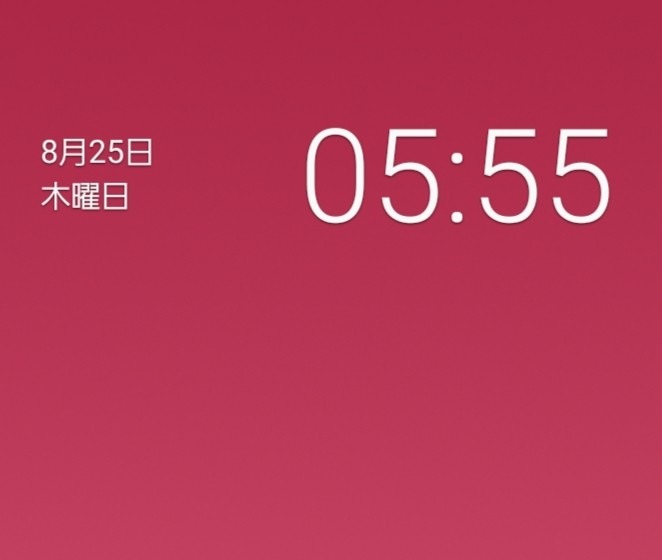 5時55分