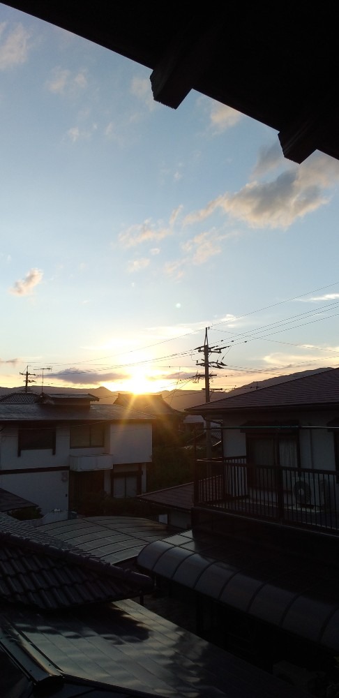 8/2　　夕空