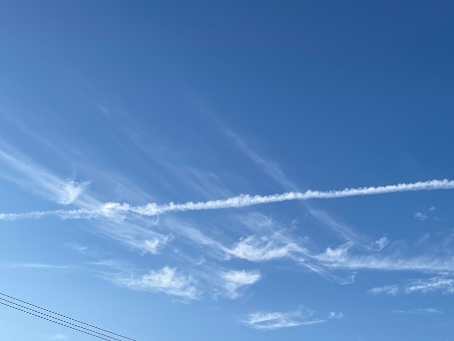 飛行機雲❣️