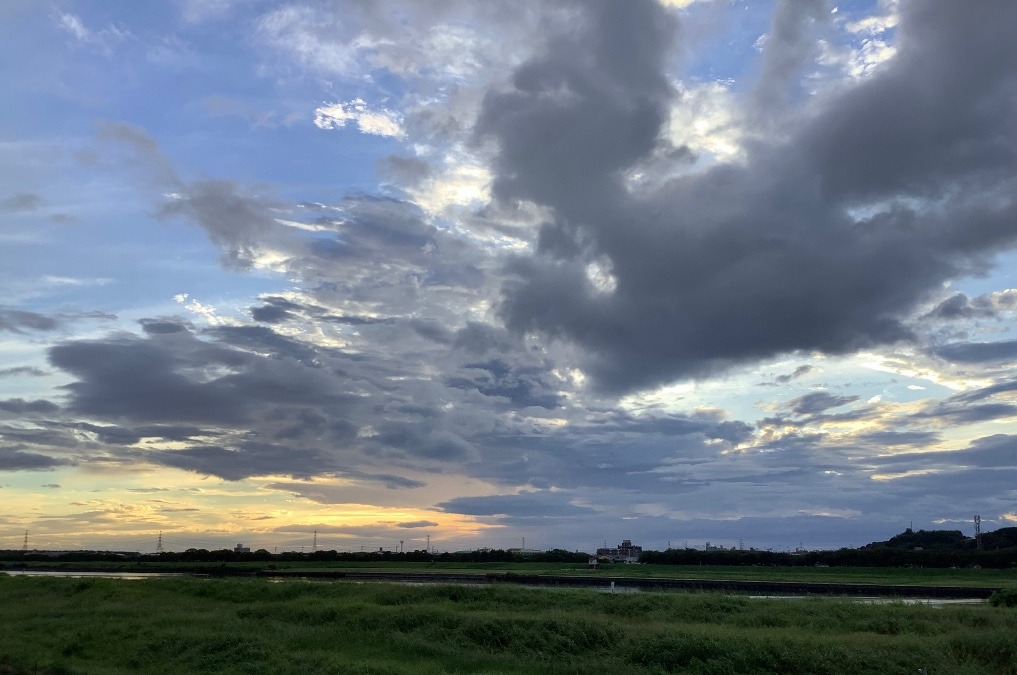 今の空